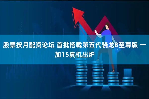 股票按月配资论坛 首批搭载第五代骁龙8至尊版 一加15真机出炉